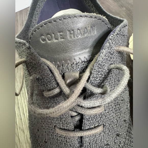 ?Cole Haan Zerogrand Men\'s 9.5 M Gray Stitchlite Wingtip Casual Shoes C30562 main image 6